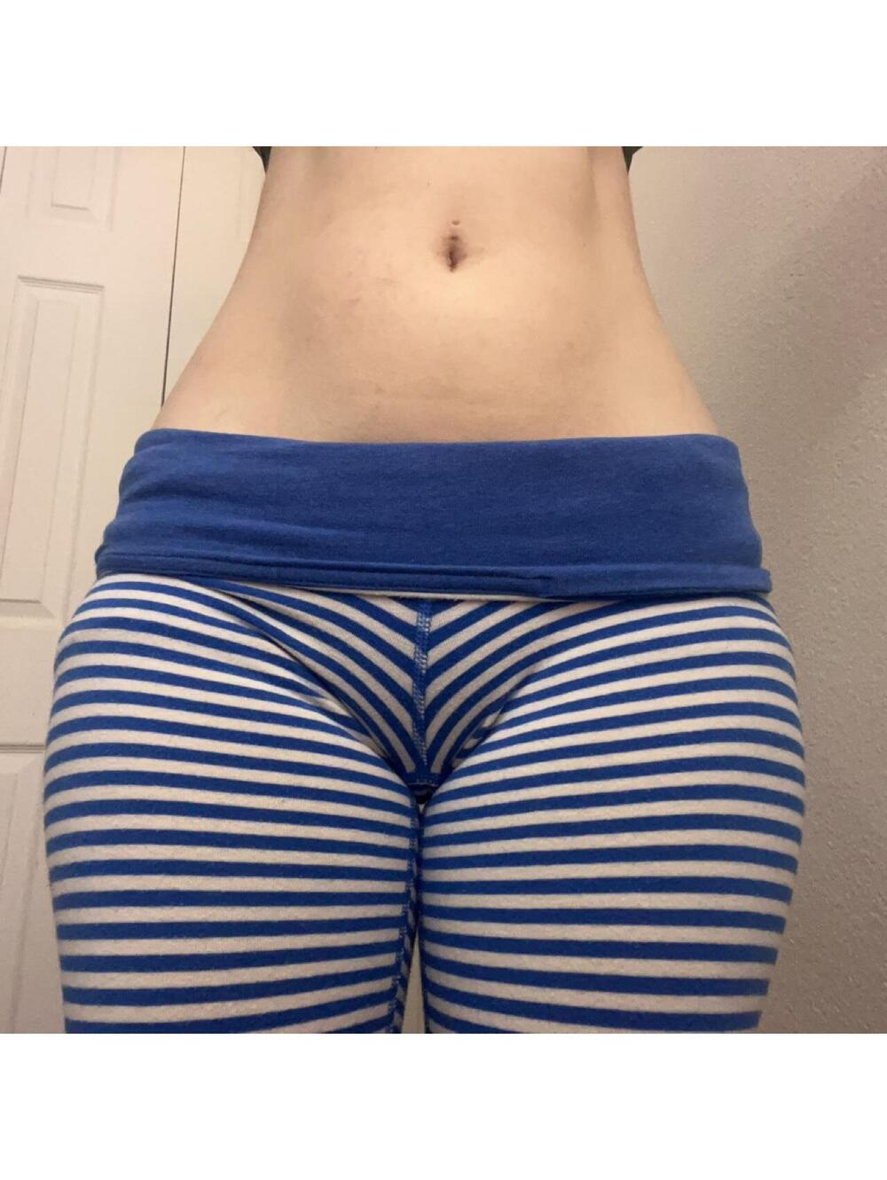 vintage Lululemon striped leggings